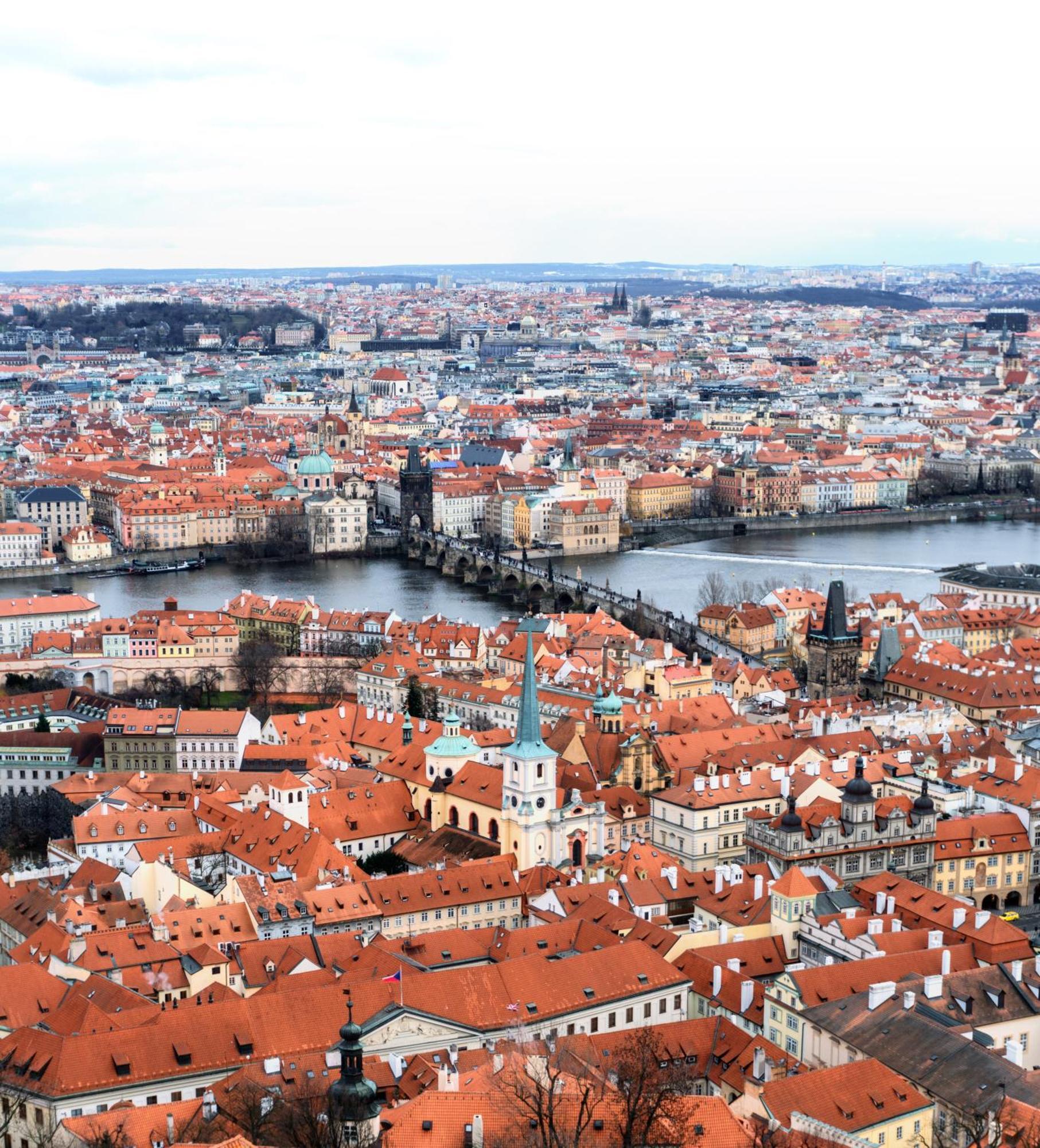 Cozy Homestay At Andel Praga Esterno foto
